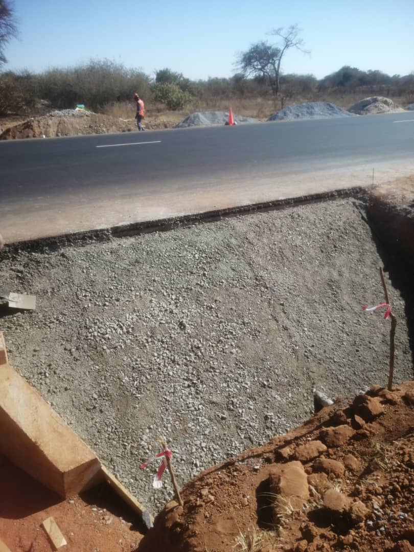 Excavated Culvert Outfall Trench
